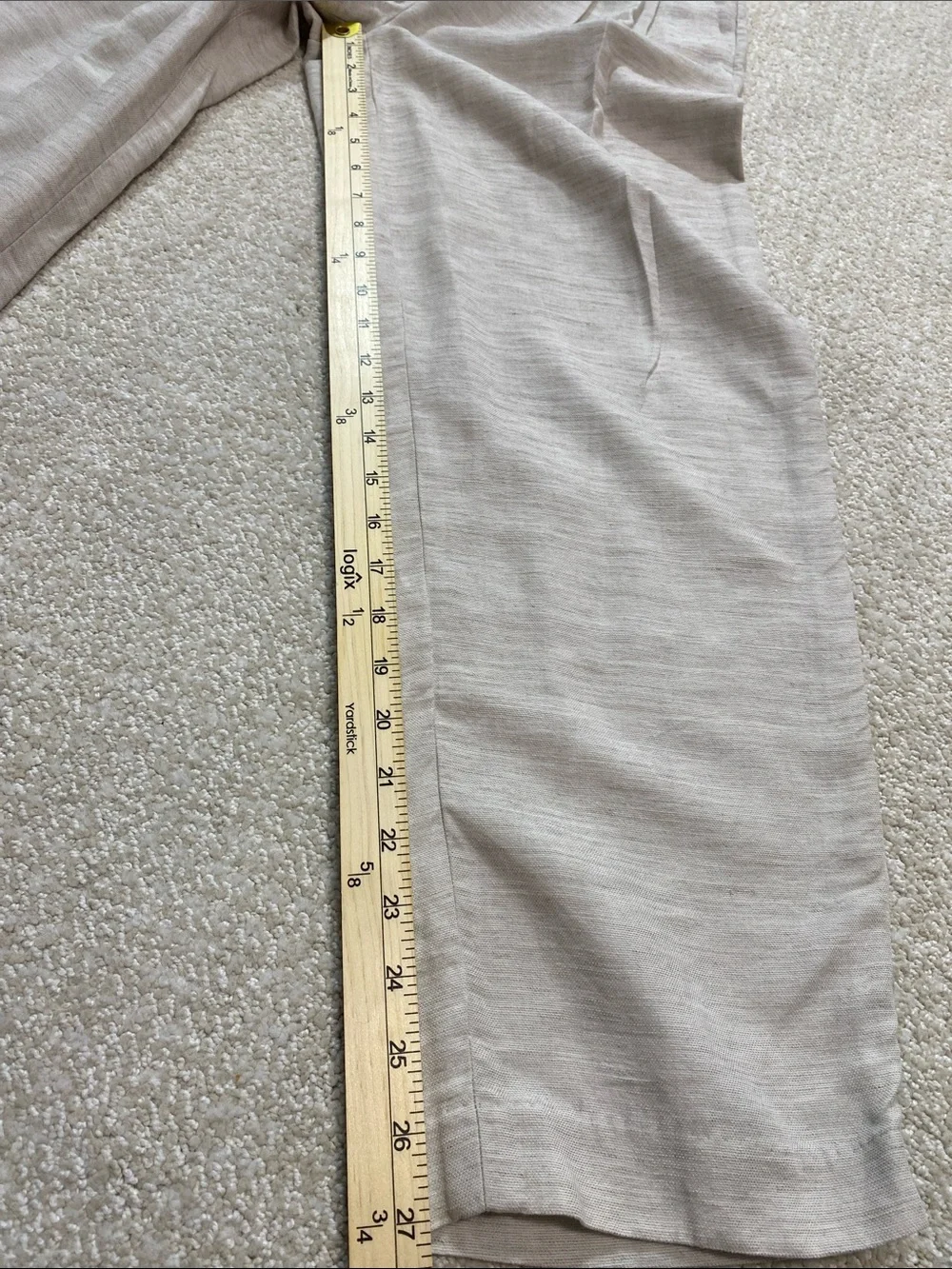 Wilfred Cropped High-Rise Wide-Leg Pants - Cream Size 2 Tencel Lyocell Linen